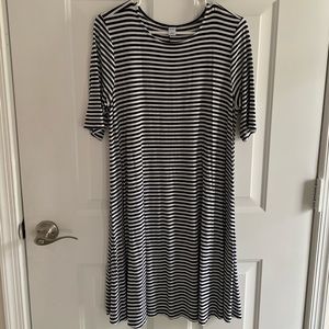 Striped T-Shirt Dress